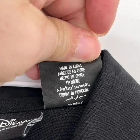 Disney Her Universe Tie Waist Top Size S Black "Hocus Pocus" Graphic Print Back‎ - Picture 9 of 13